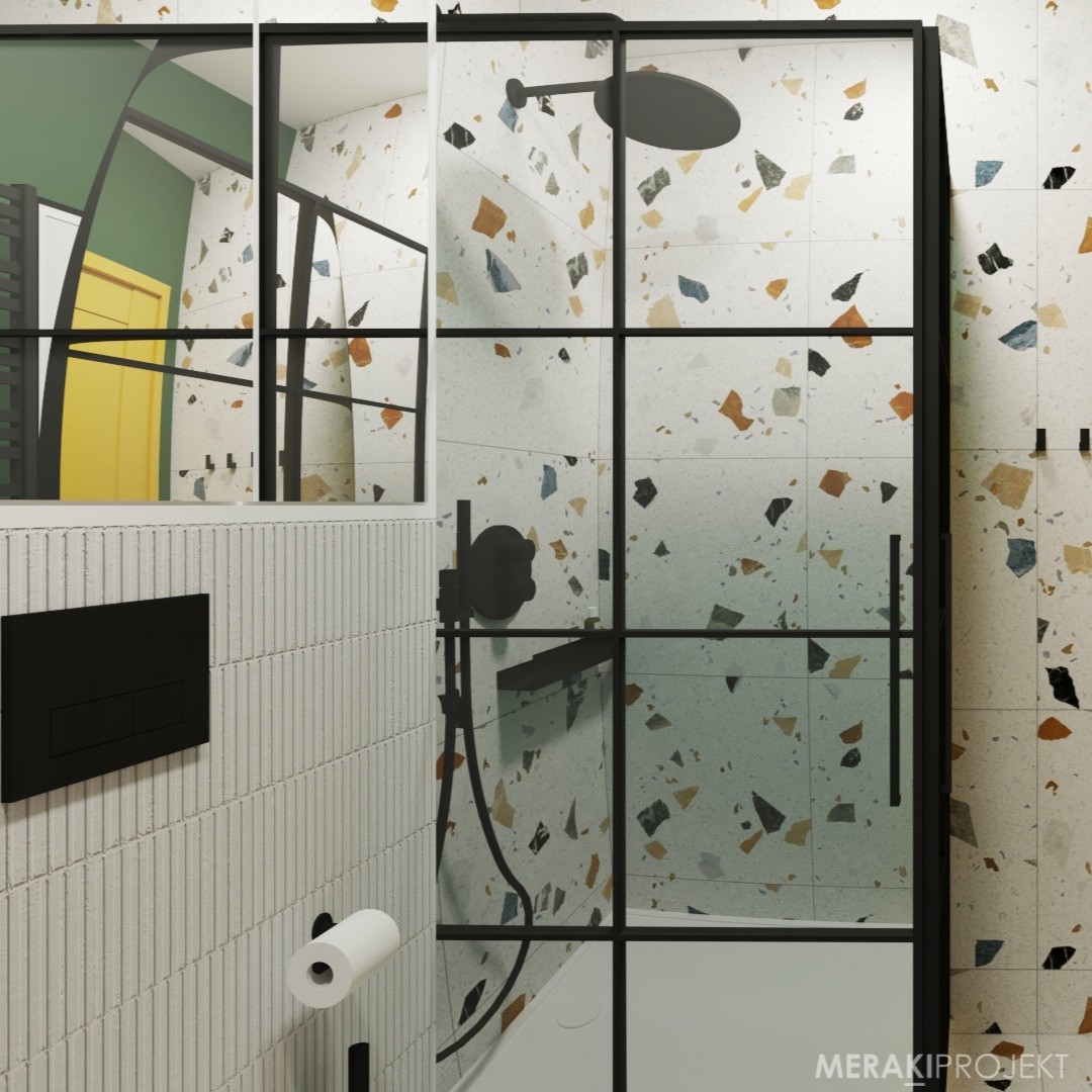 Mała łazienka w stylu New Vintage!