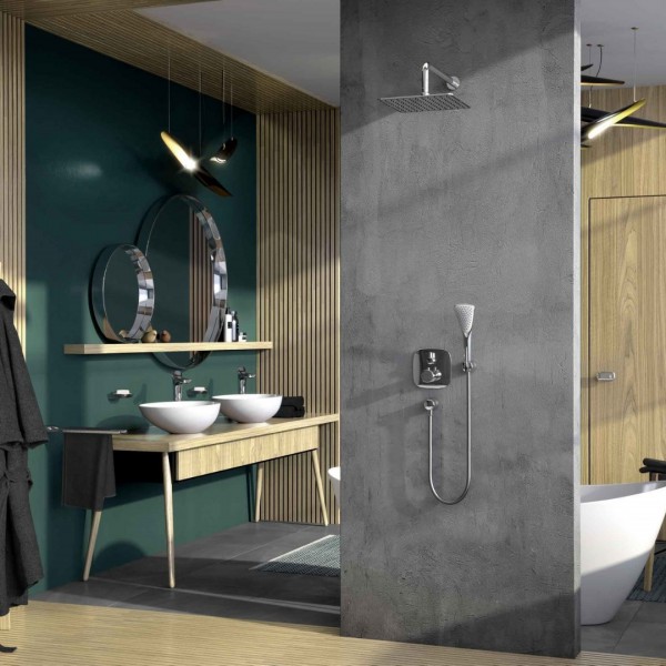 Dwa ustawienia wanny wolnostojącej w łazience!