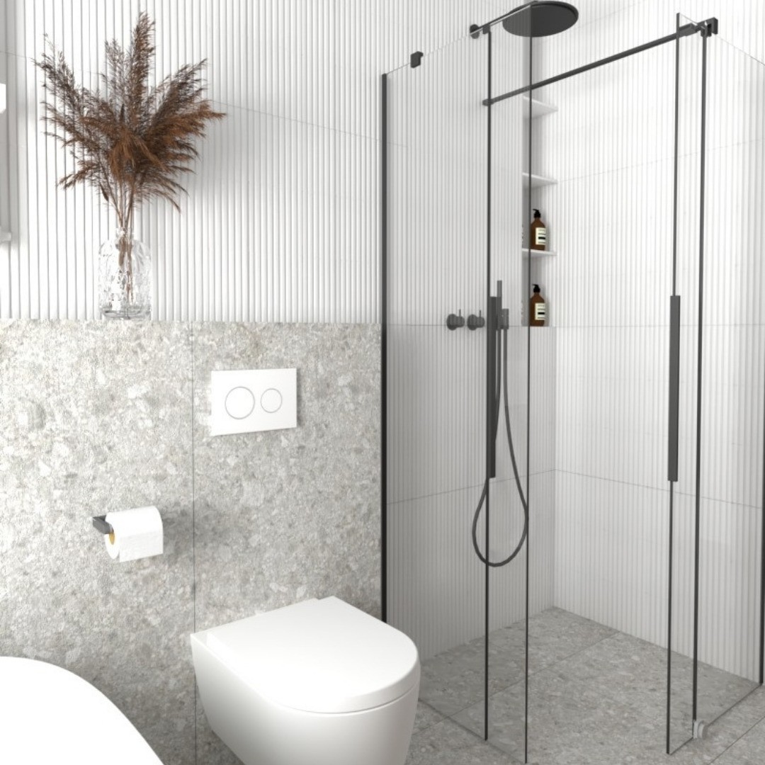 Łazienka w kamienicy z vintagowym akcentem!