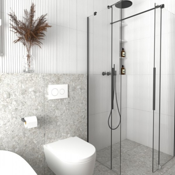 Łazienka w kamienicy z vintagowym akcentem!