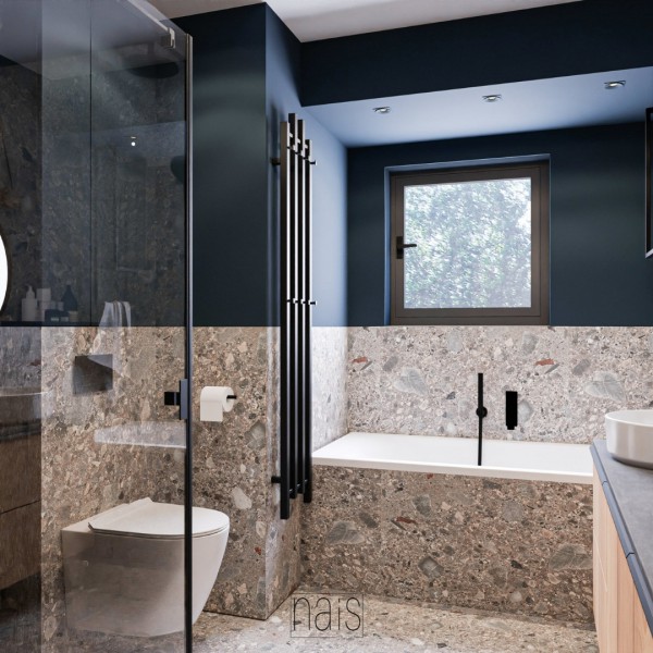 Projekt łazienki w stylu industrialnym!