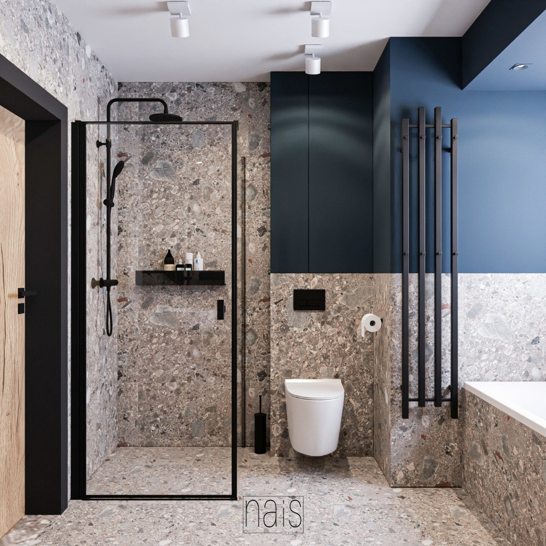 Projekt łazienki w stylu industrialnym!