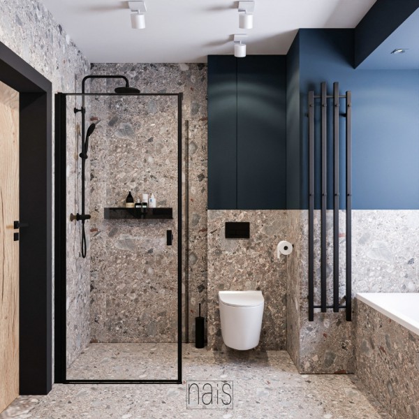 Projekt łazienki w stylu industrialnym!