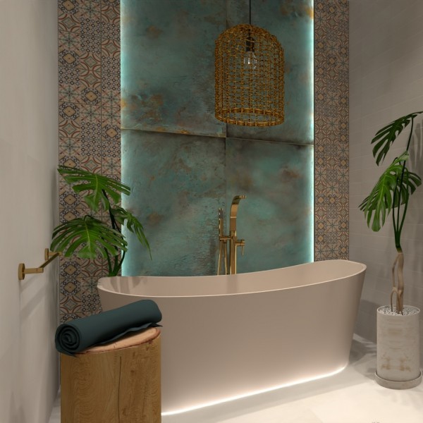 Łazienka w stylu Boho!