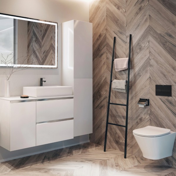 Projekt łazienki z meblami Roca Gap!