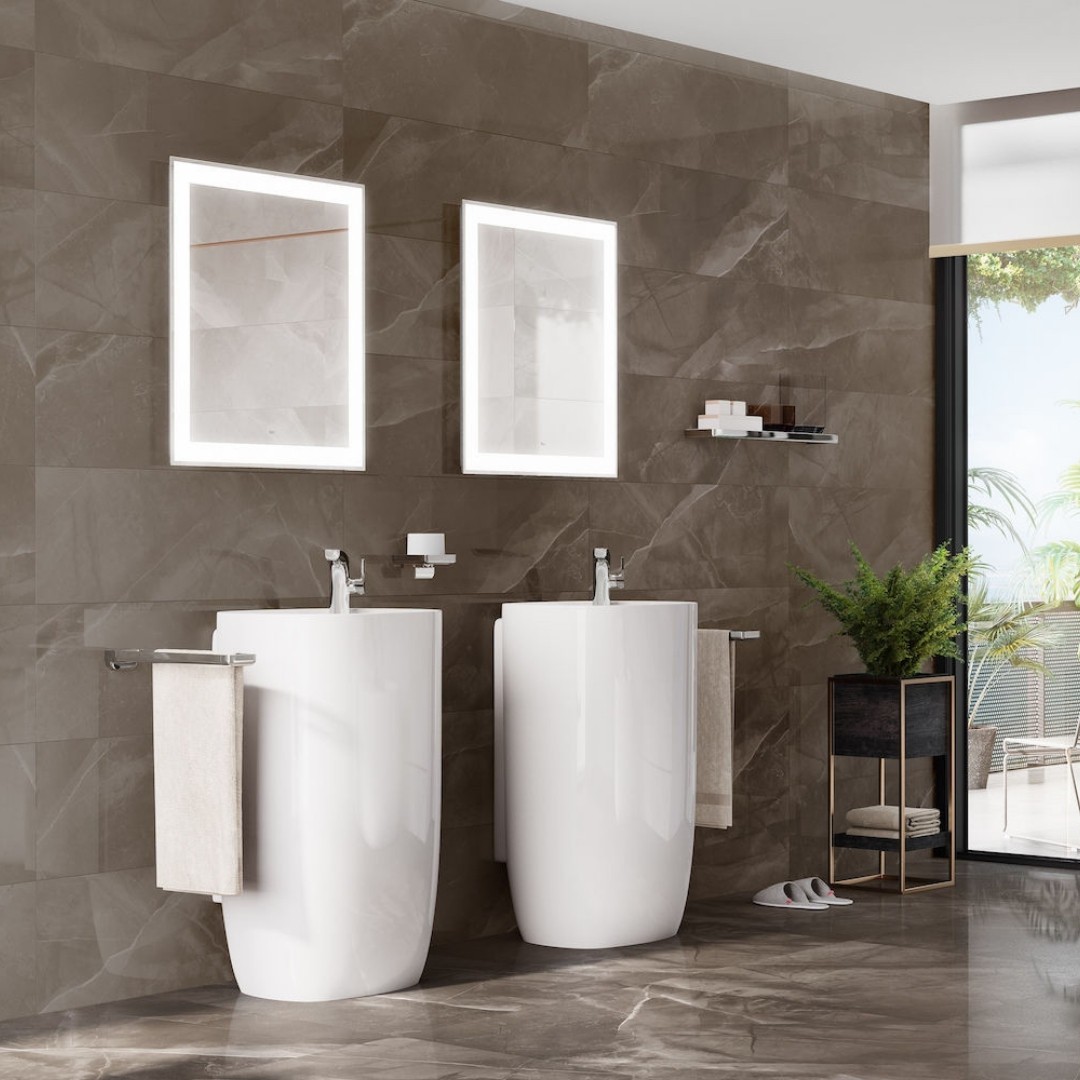 Inspiracje łazienkowe z umywalkami wolnostojącymi Roca Beyond!