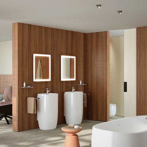 Inspiracje łazienkowe z umywalkami wolnostojącymi Roca Beyond!