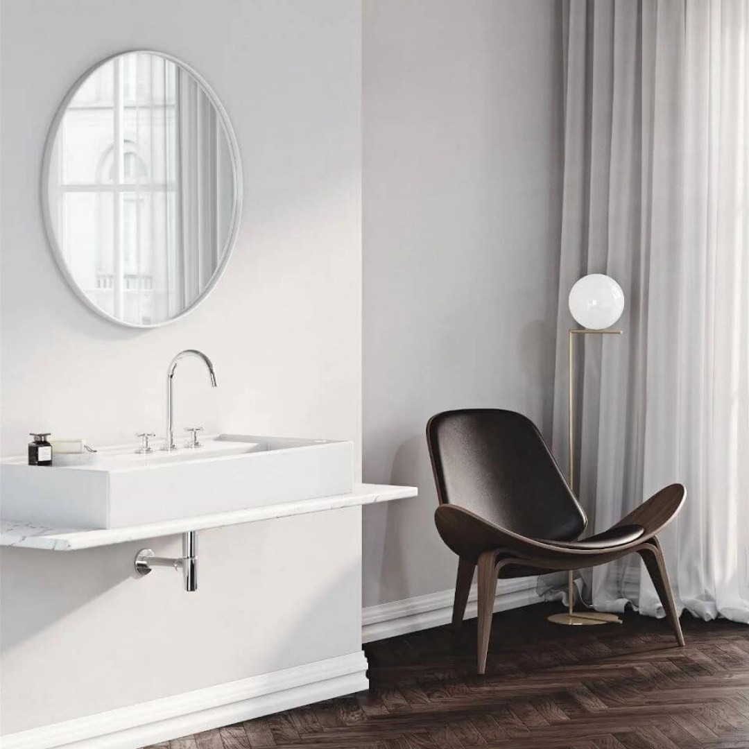 Pomysł na łazienkę z eleganckimi bateriami Kludi Nova Fonte!