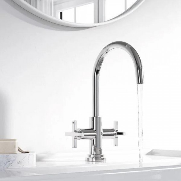 Pomysł na łazienkę z eleganckimi bateriami Kludi Nova Fonte!