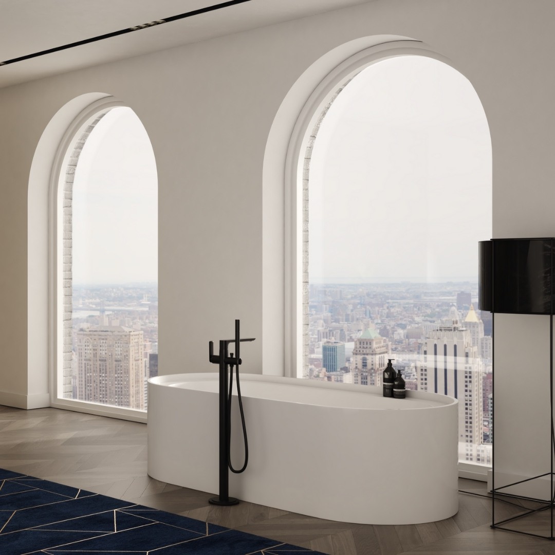 Inspiracje łazienkowe z bateriami Kohlman Experience Black!