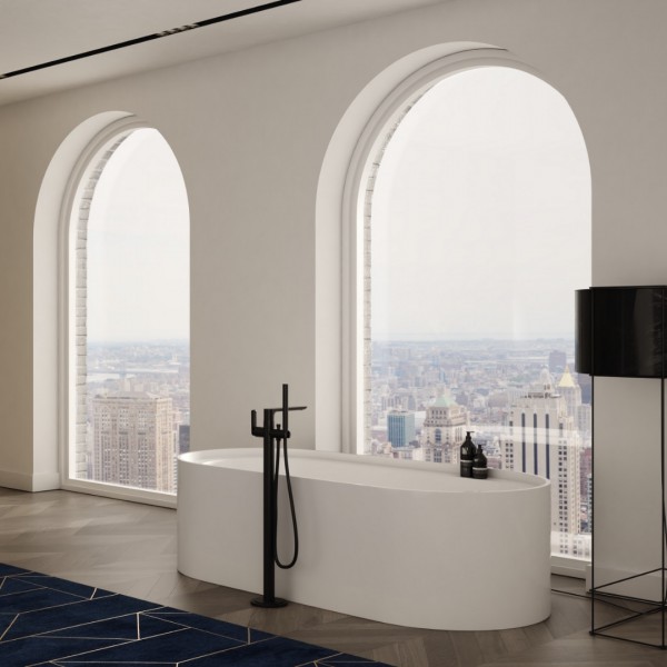 Inspiracje łazienkowe z bateriami Kohlman Experience Black!