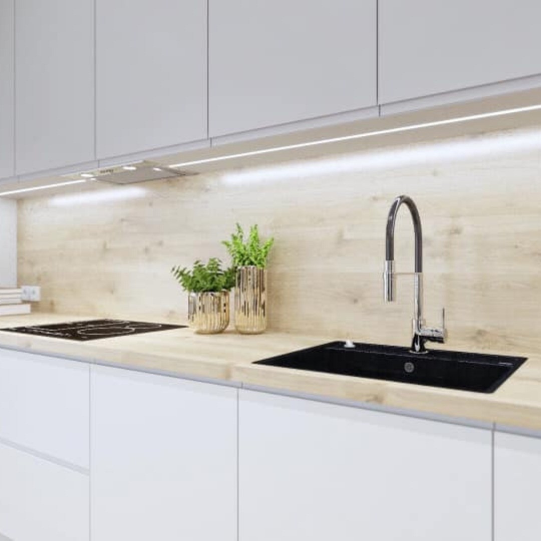 Projekt białej kuchni!