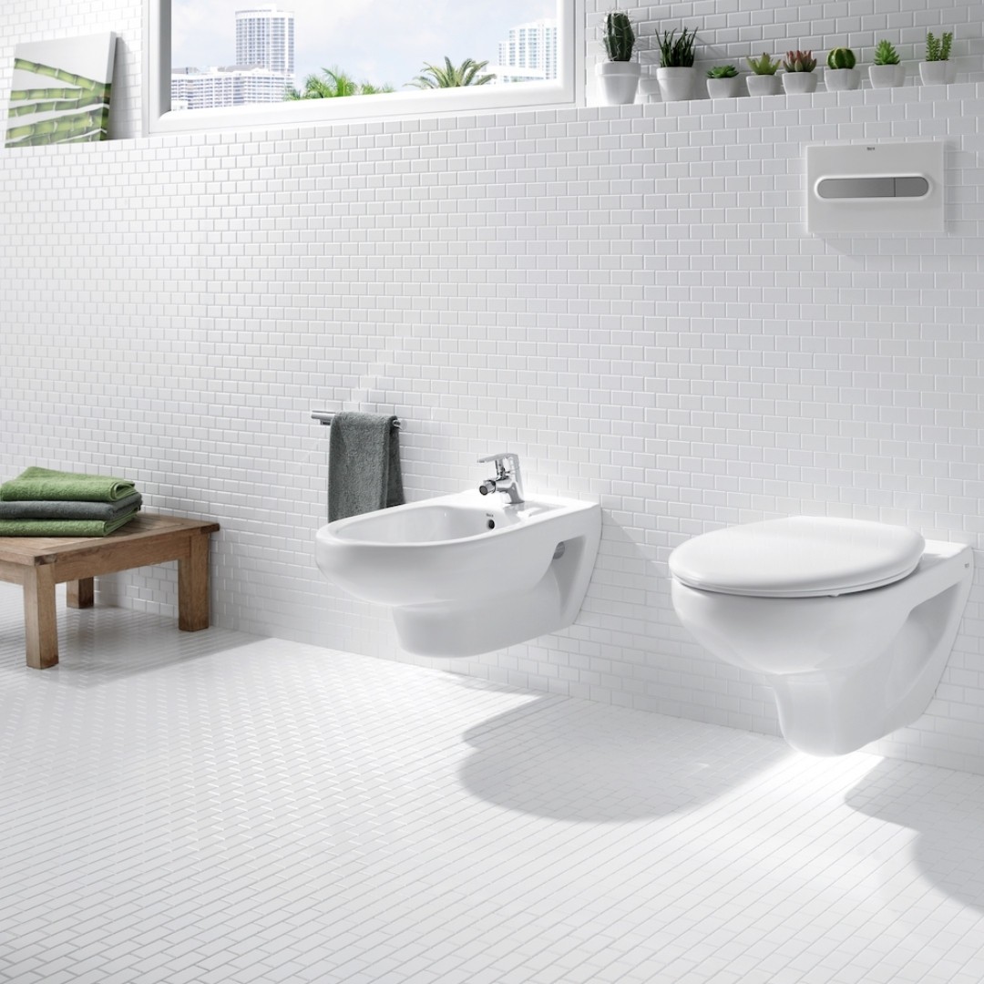 Aranżacja łazienki z ceramiką łazienkową Roca Victoria!