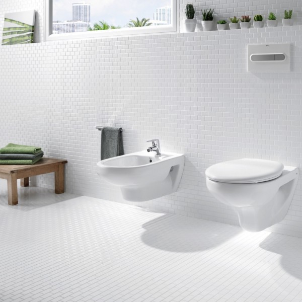 Aranżacja łazienki z ceramiką łazienkową Roca Victoria!