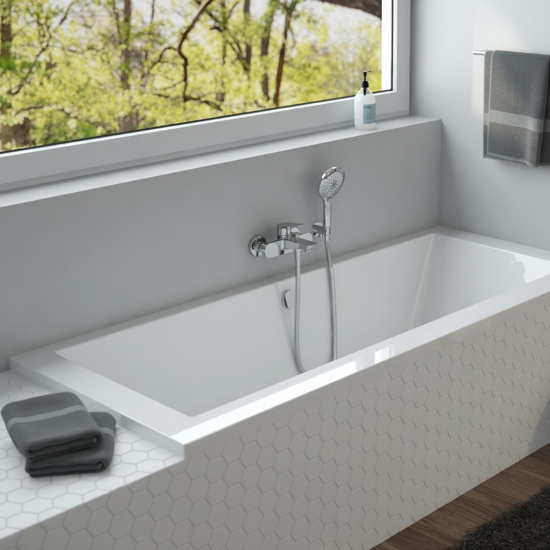 Oltens Vernal w aranżacji dużej łazienki!