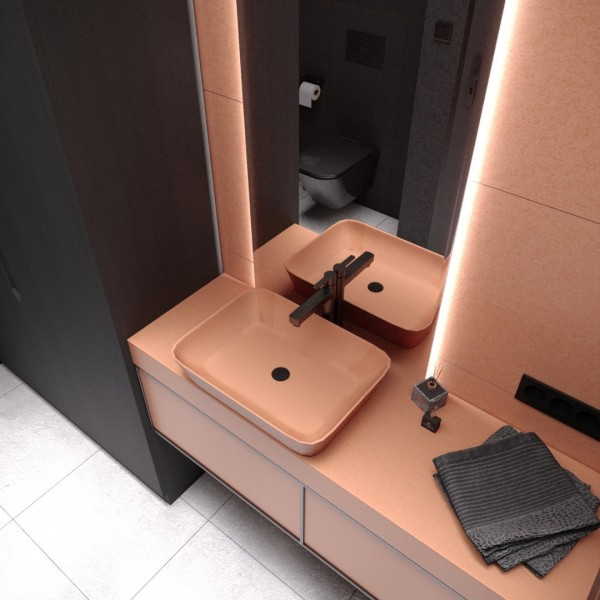 Nowoczesna łazienka bez okna!