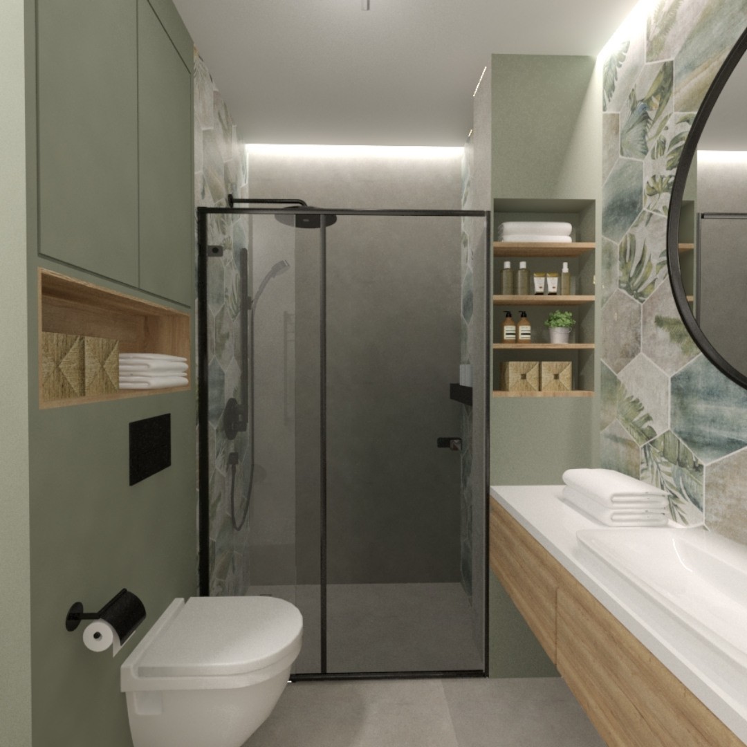 Łazienka w stylu Urban Jungle!