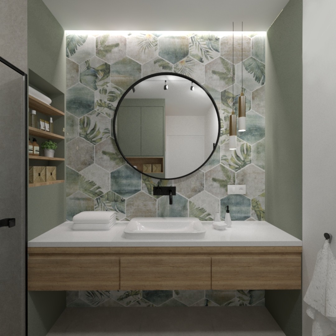 Łazienka w stylu Urban Jungle!