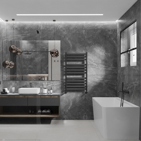 Nowoczesna łazienka w odcieniach szarości!