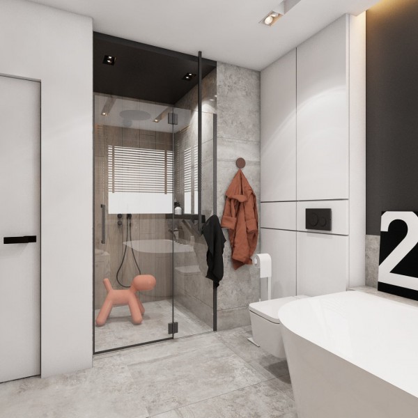 Łazienka dla dzieci w domu jednorodzinnym!