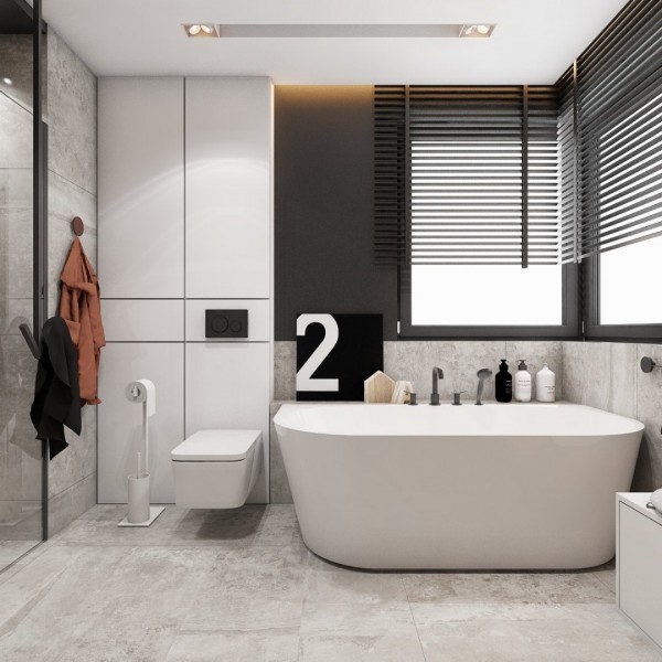 Łazienka dla dzieci w domu jednorodzinnym!