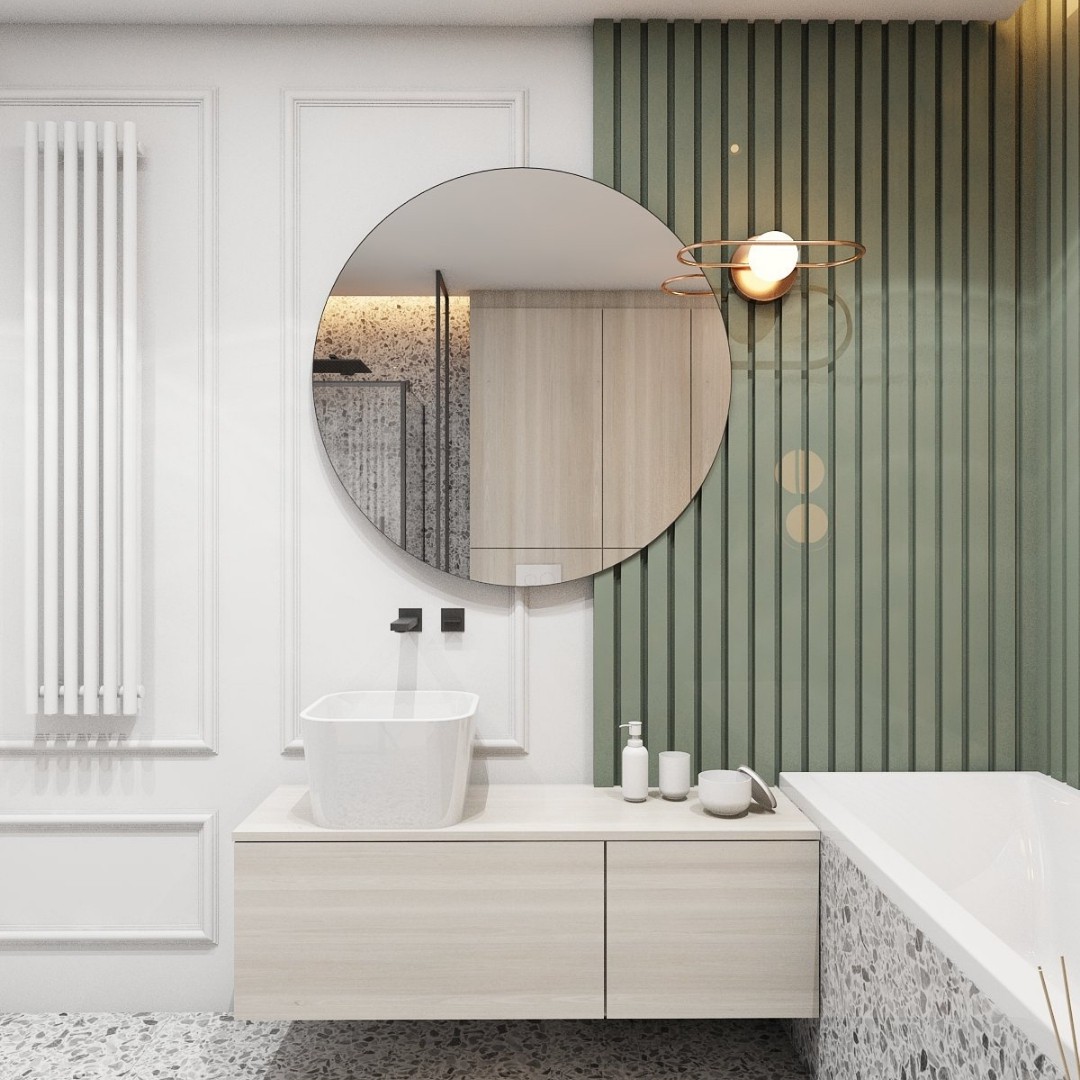 Czarna kabina prysznicowa w nowoczesnej łazience!