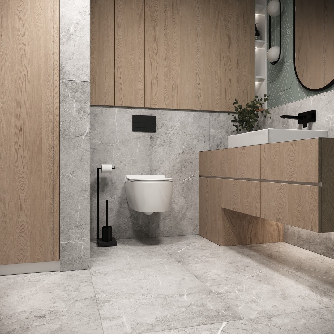 Kabina walk-in w nowoczesnej łazience!