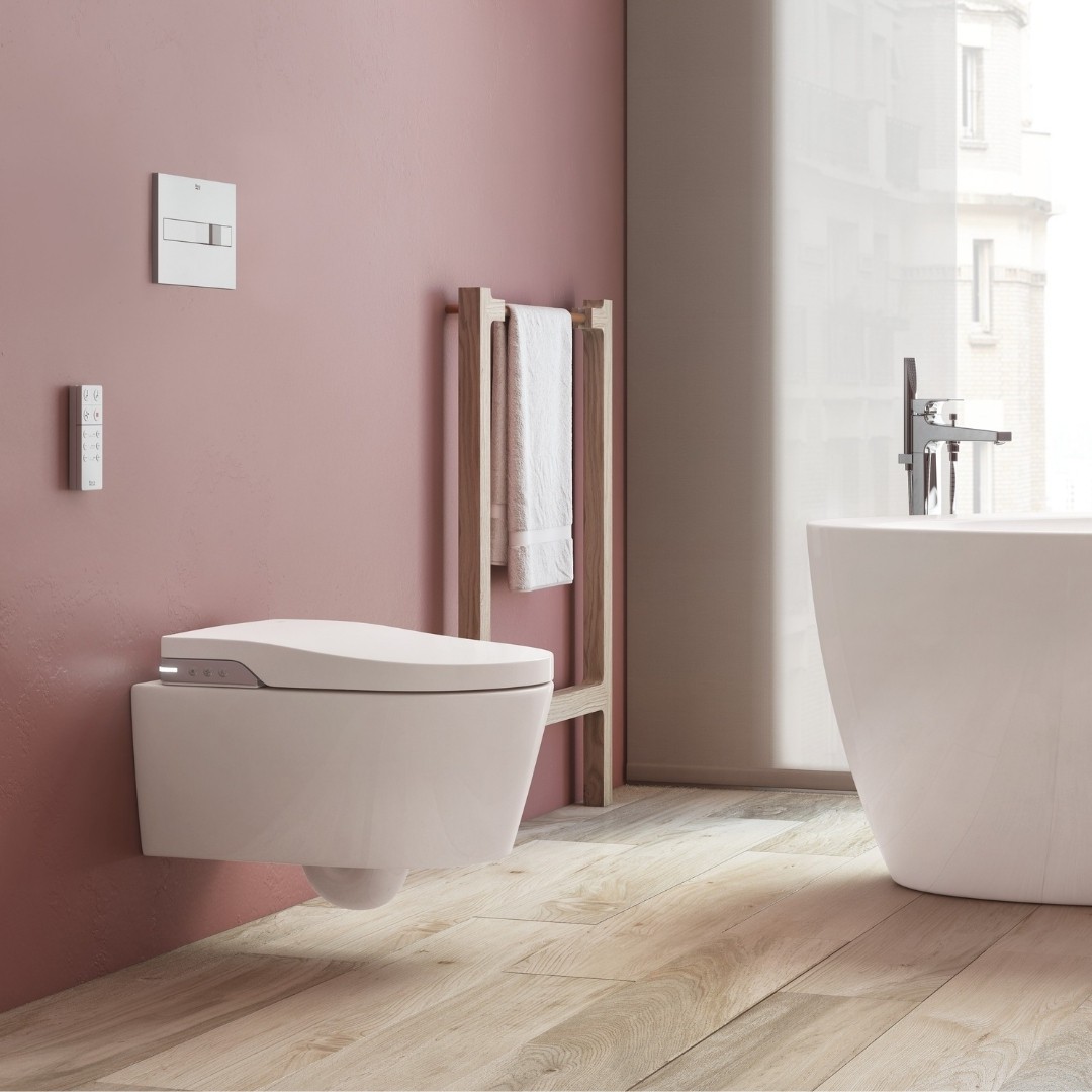 Inteligentna łazienka z toaletą myjącą In-Wash® Inspira Roca!