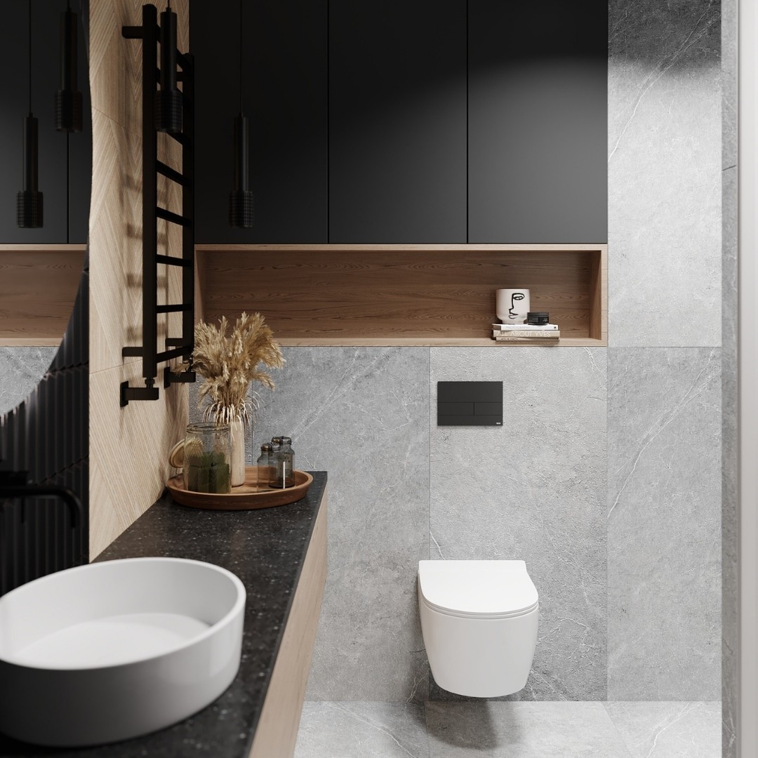 Łazienka w stylu skandynawskim!