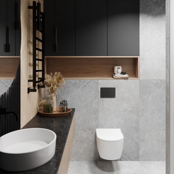 Łazienka w stylu skandynawskim!