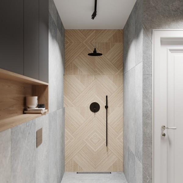 Łazienka w stylu skandynawskim!