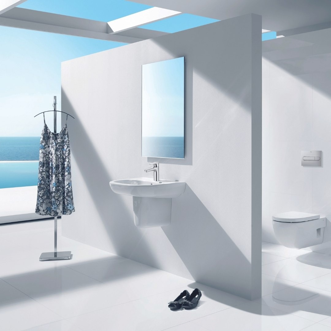 Aranżacja z ceramiką Roca Meridian!