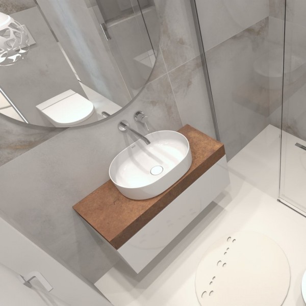 Kabina prysznicowa w małej łazience!