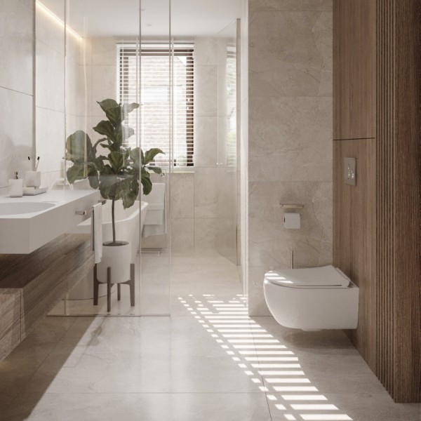 Duża łazienka z oknem!