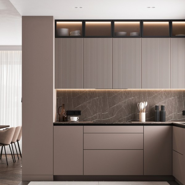 Czarna bateria kuchenna w nowoczesnej kuchni!