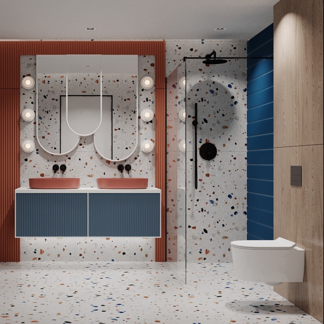 Kolorowa łazienka dla dzieci!