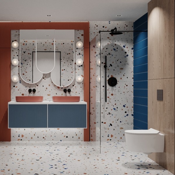 Kolorowa łazienka dla dzieci!