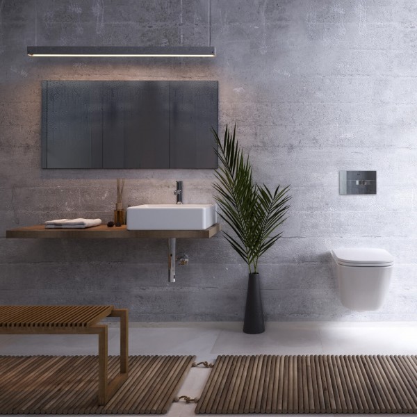 Ceramika łazienkowa Roca w industrialnej łazience!