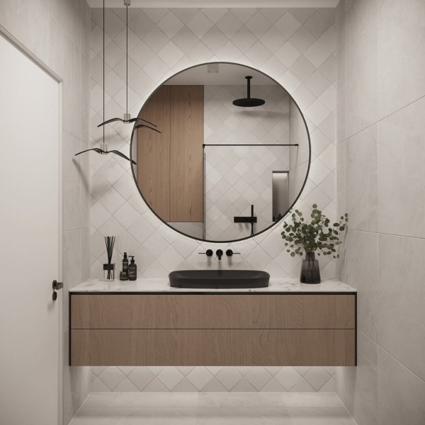 Mała łazienka w stylu industrialnym!