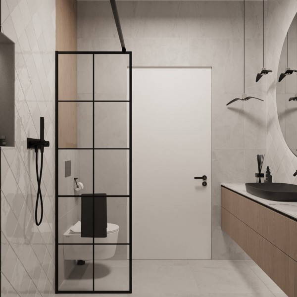 Mała łazienka w stylu industrialnym!