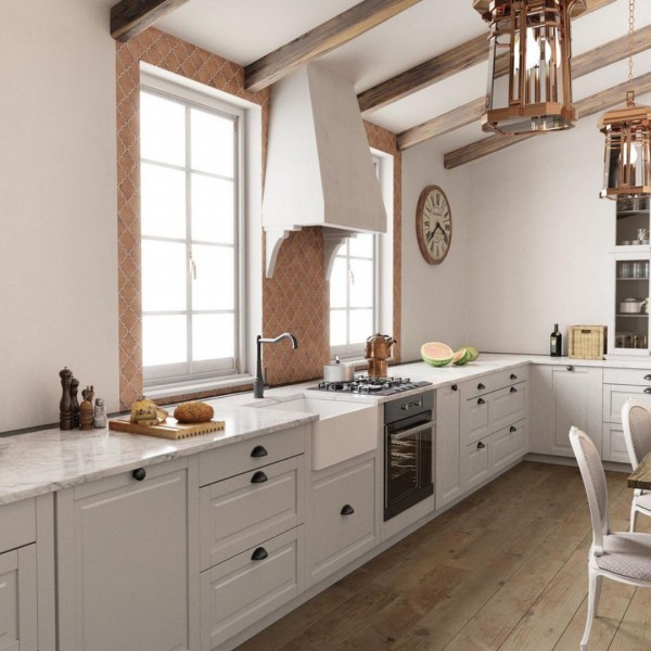 Retro w praktyce: biała ceramika, jedna misa i porządek na blacie