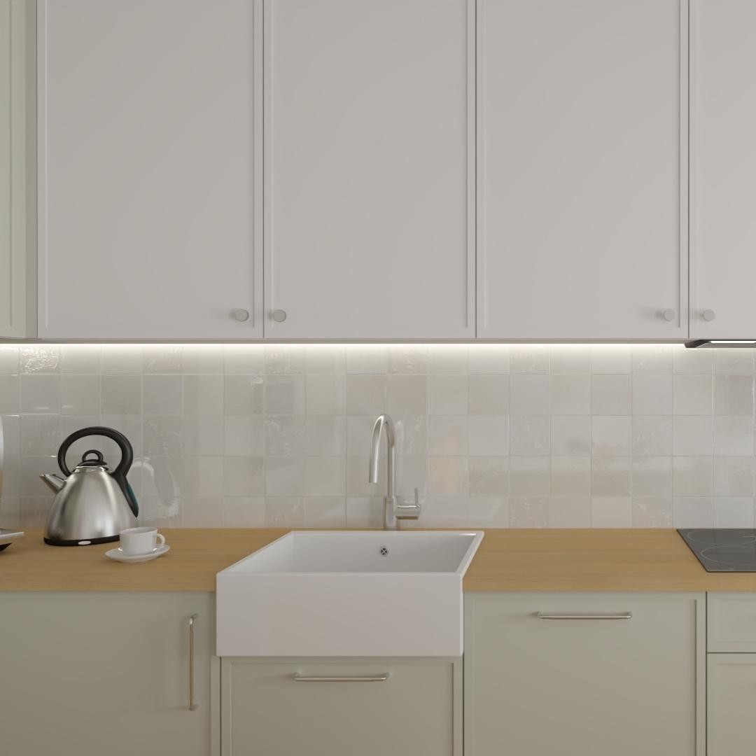 Wyspa w kuchni otwartej na salon!