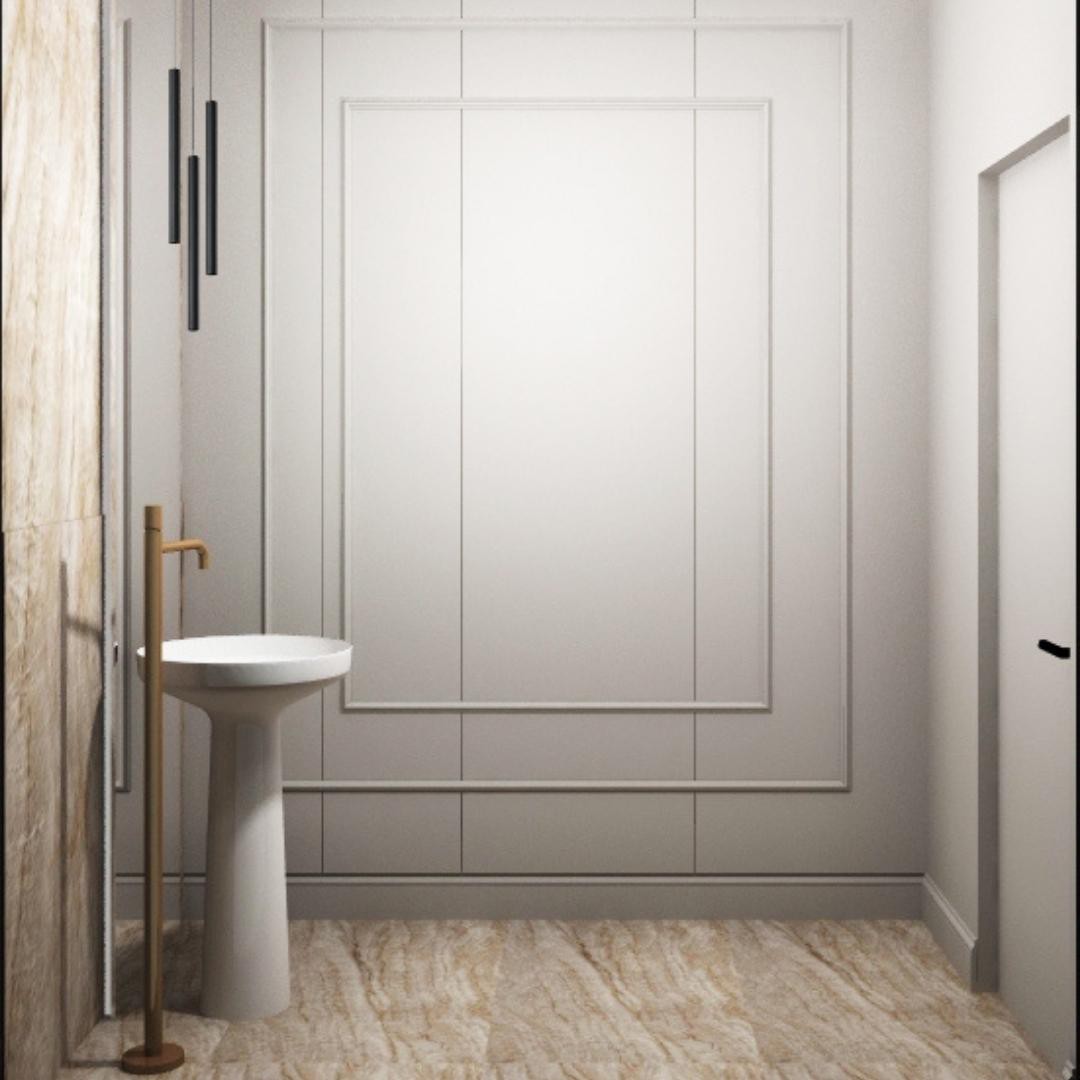 Toaleta w stylu Modern Classic!