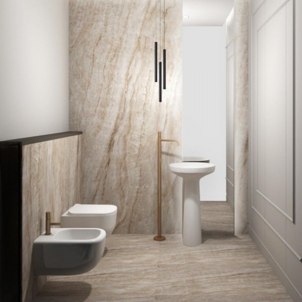 Toaleta w stylu Modern Classic!