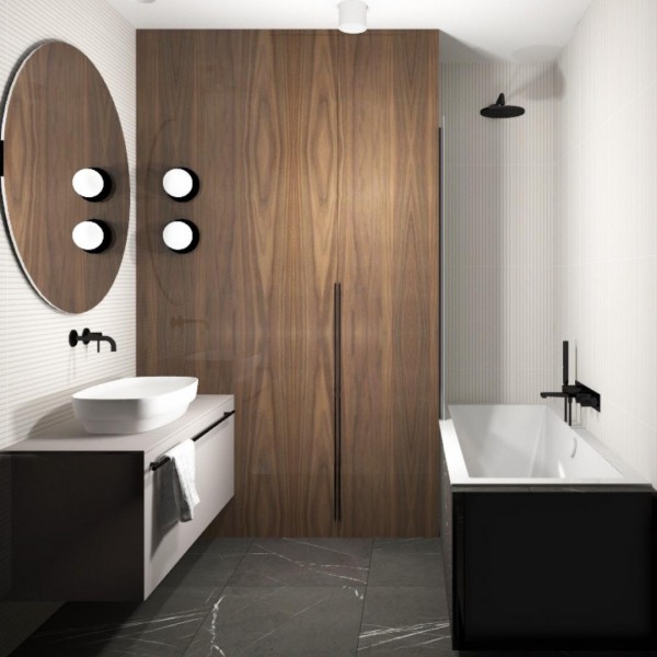 Łazienka w stylu minimalistycznym!