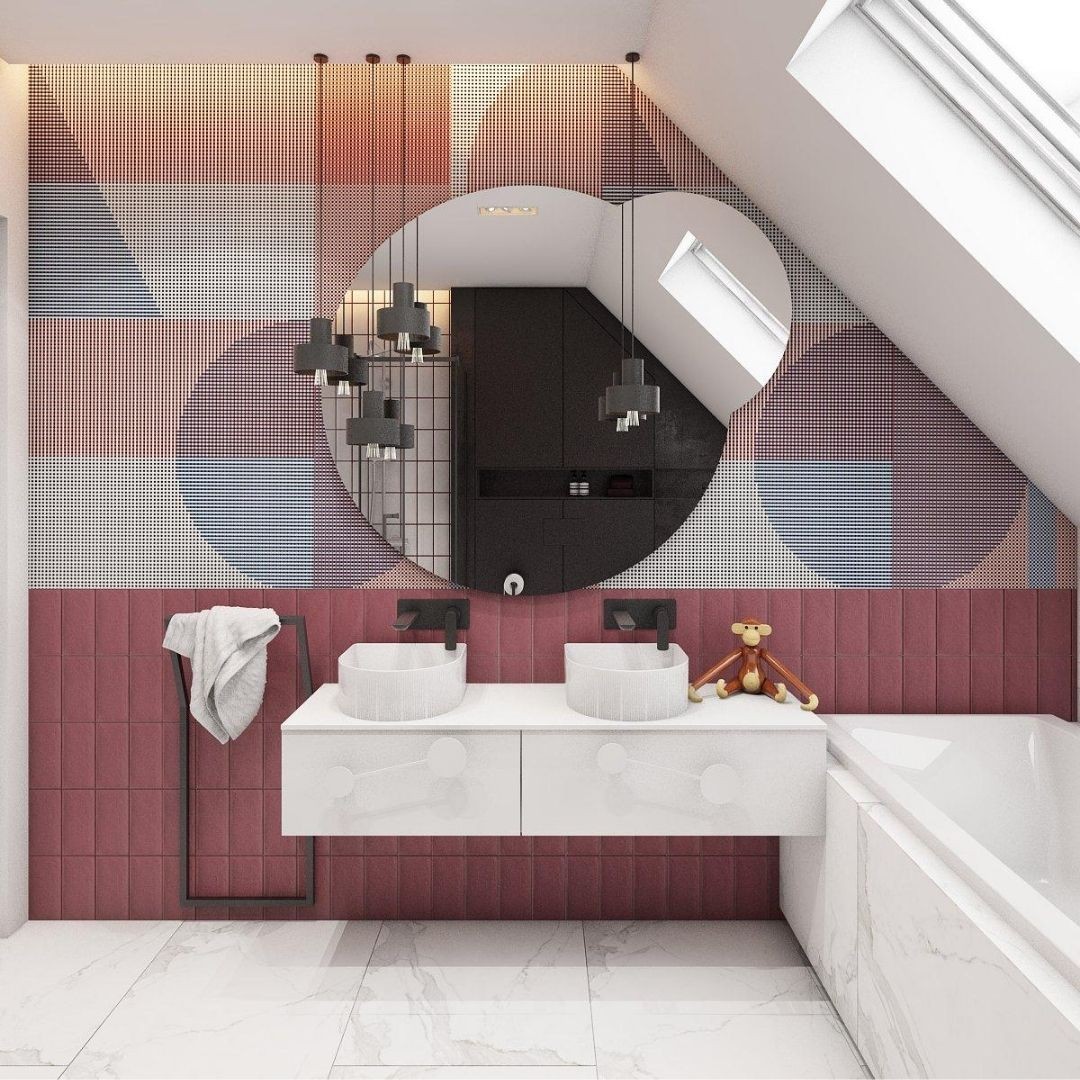 Projekt łazienki na poddaszu!