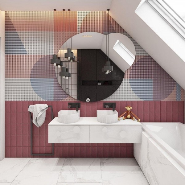 Projekt łazienki na poddaszu!