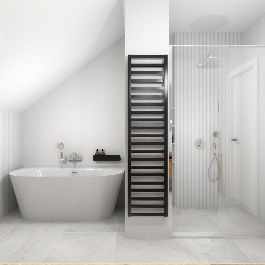 Duża łazienka na poddaszu!