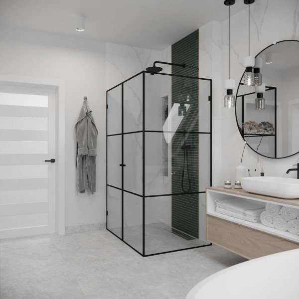 Nowoczesna łazienka na poddaszu!