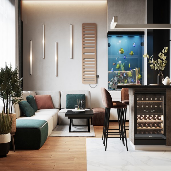 Grzejniki dekoracyjne pionowe w salonie!